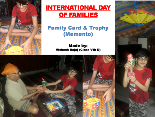 Primary Department-International Day of Families 15.05.2020